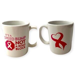 Cherish Ceramic Mug Breast Cancer Awareness  12 oz